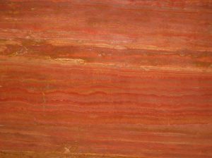 Travertino Rosso Vein Cut